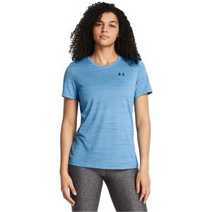 Under Armour Women’s Tech Tiger Short Sleeve Tee – Blue – NWT